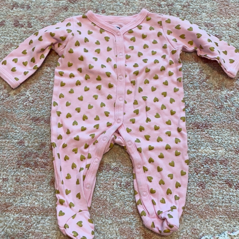 Hudson baby girl sleeper 0-3 month